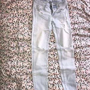 American eagle jeans size 0